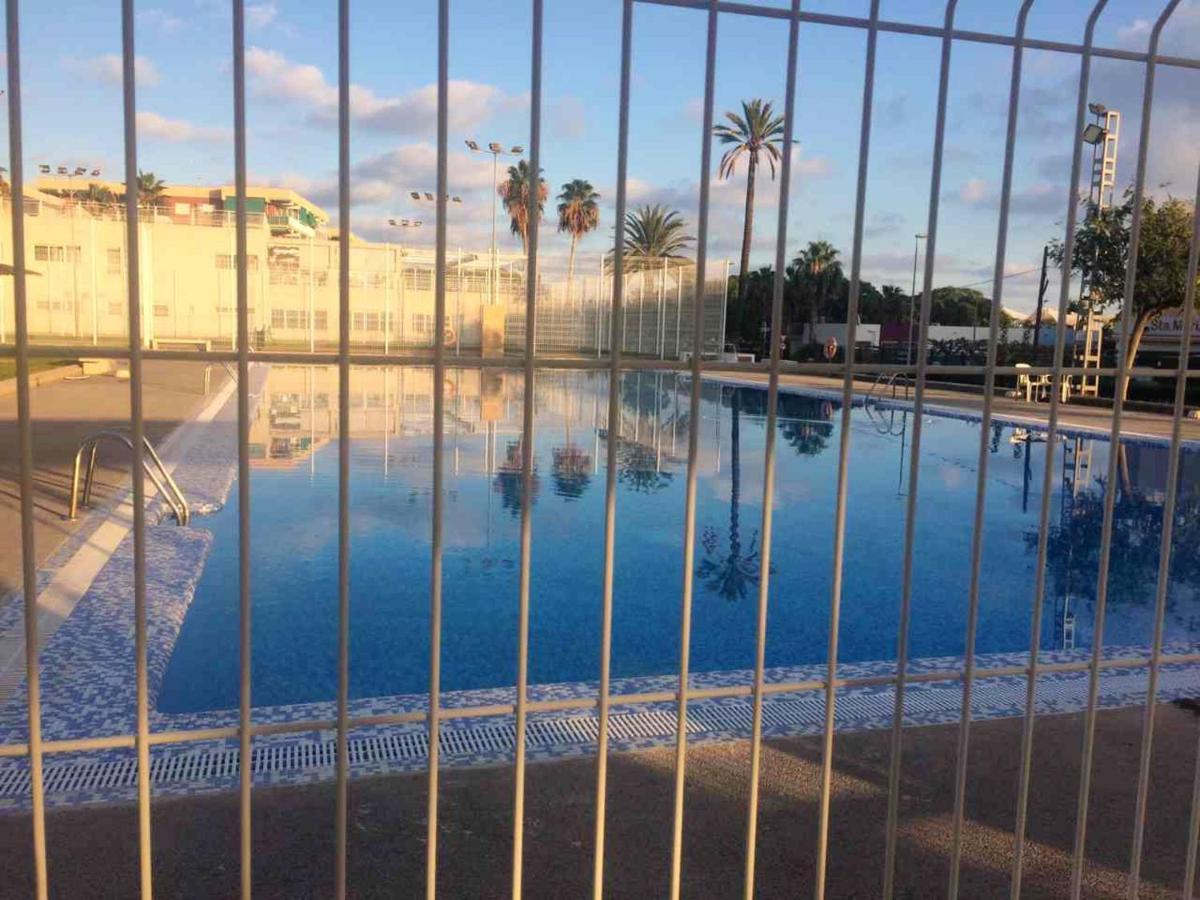 Modern Apartment In Canet De Berenguer 72 M² Pool Canet d'En Berenguer Exterior photo